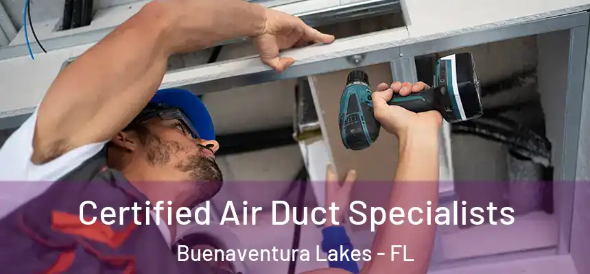 Certified Air Duct Specialists Buenaventura Lakes - FL