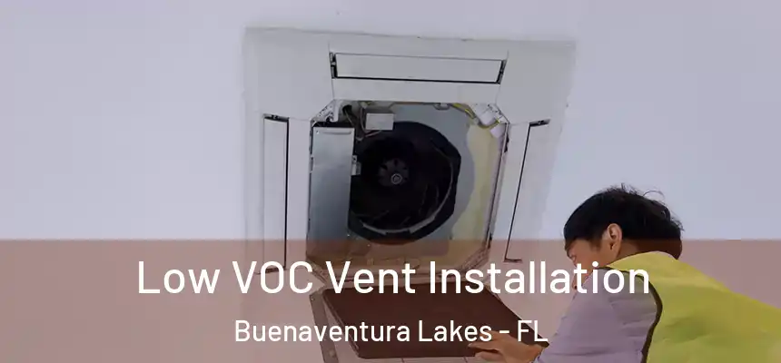 Low VOC Vent Installation Buenaventura Lakes - FL